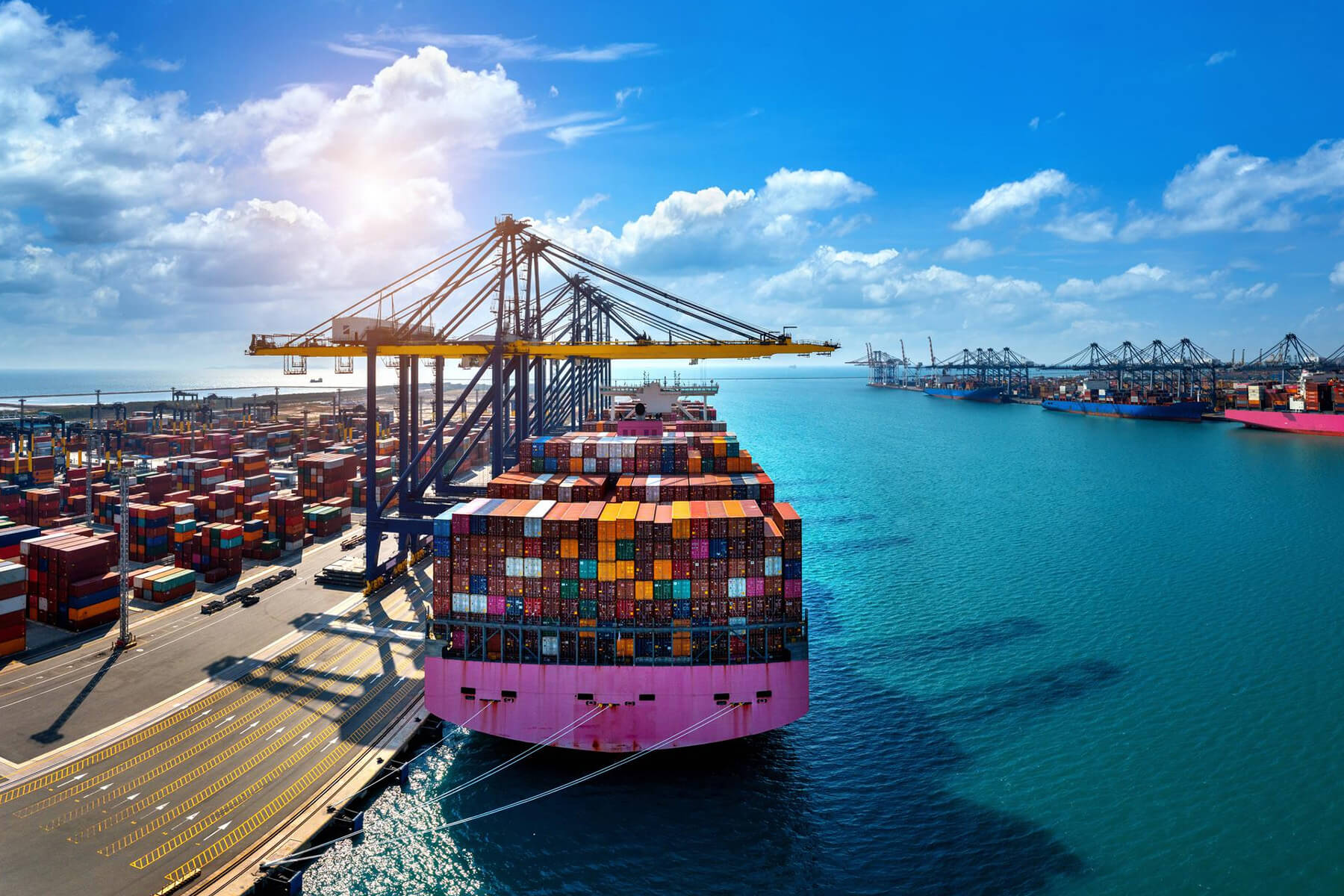 Puerto logística contenedores comercio internacional Tijuana agencia aduanal